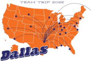 Team Trip Travel Map